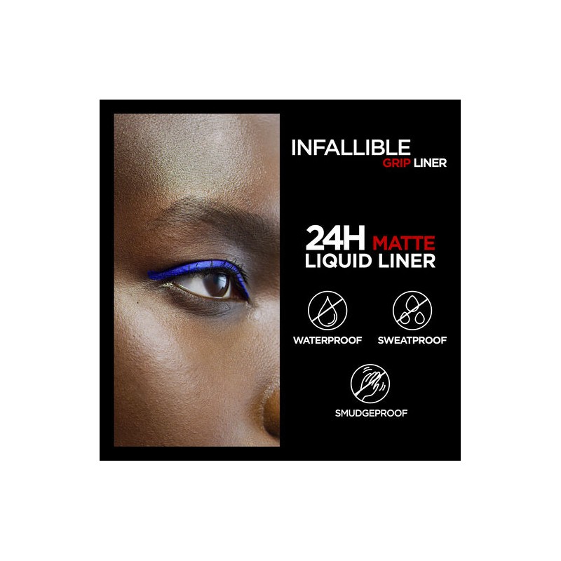 L'Oreal Matte Signature Liner 02 Blue