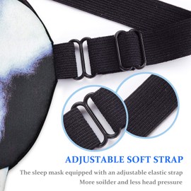 Cute Sleep Eye Mask for Sleeping Cartoon Super Soft and Lightweight Eye Cover Blindfold Eyeshade for Men Women Kid Plane Travel Nap Night Sleeping 8 Pack