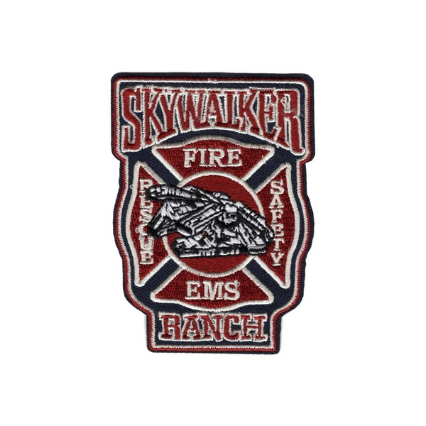 Skywalker Ranch Fire Rescue EMS Patch Embroidered Firefighter Paramedic EMT