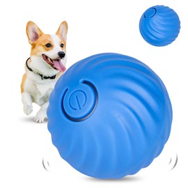 NEOALLYPETS NEOALLYPETS Smart Interactive Dog Toy Ball, Active Rolling Wicked Ball with Automatic Bouncing and Rotating for Puppy/Small Dogs Durable, Chewable, USB Recharger and Fun Gift Toy to Dog (Medium)
