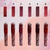 Huxia Beauty Labial Doble Punta Mate Indeleble Liquido Y Barra