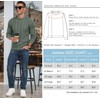 Askdeer Men's Crewneck Pullover Sweater Chunky Cable Knit Sweater Classic