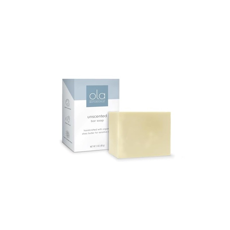 Dr. Mercola Soothing Bar Soap (3 oz.), Organic Certified Oils,