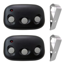2 Pcs Garage Door Opener Remote for Linear LDO33, LDO50, LSO50, LDCO800 & LCO75 Operators