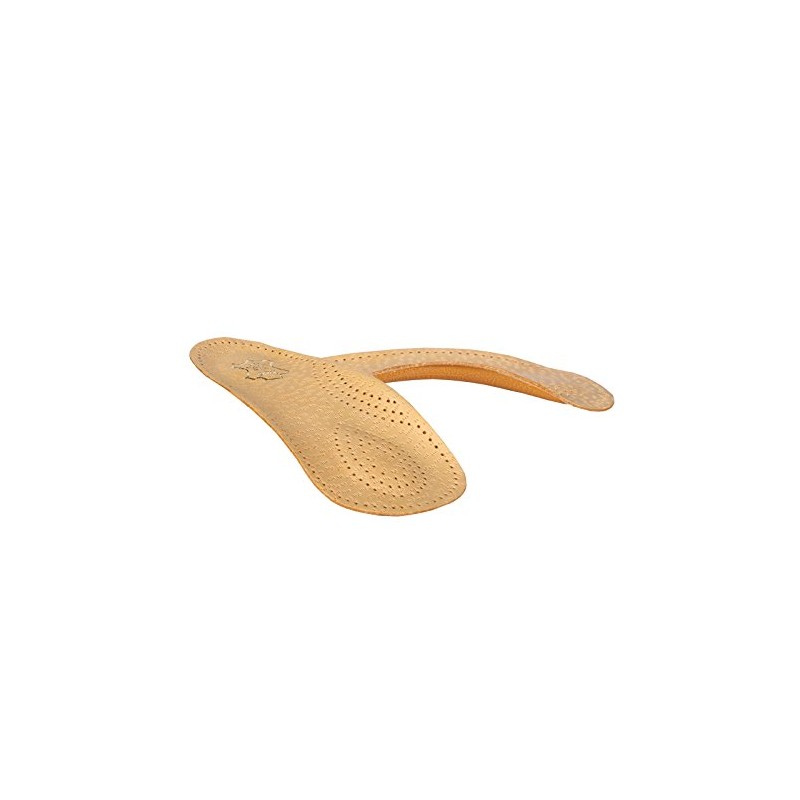 Kaps Schuheinlagen, Einlegesohlen Leder, Orthopädische Einlagen, Bolero, Beige, 43