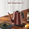 Gooseneck Electric Kettle 1.0L, 1000W Rapid Boil In 4 Min,