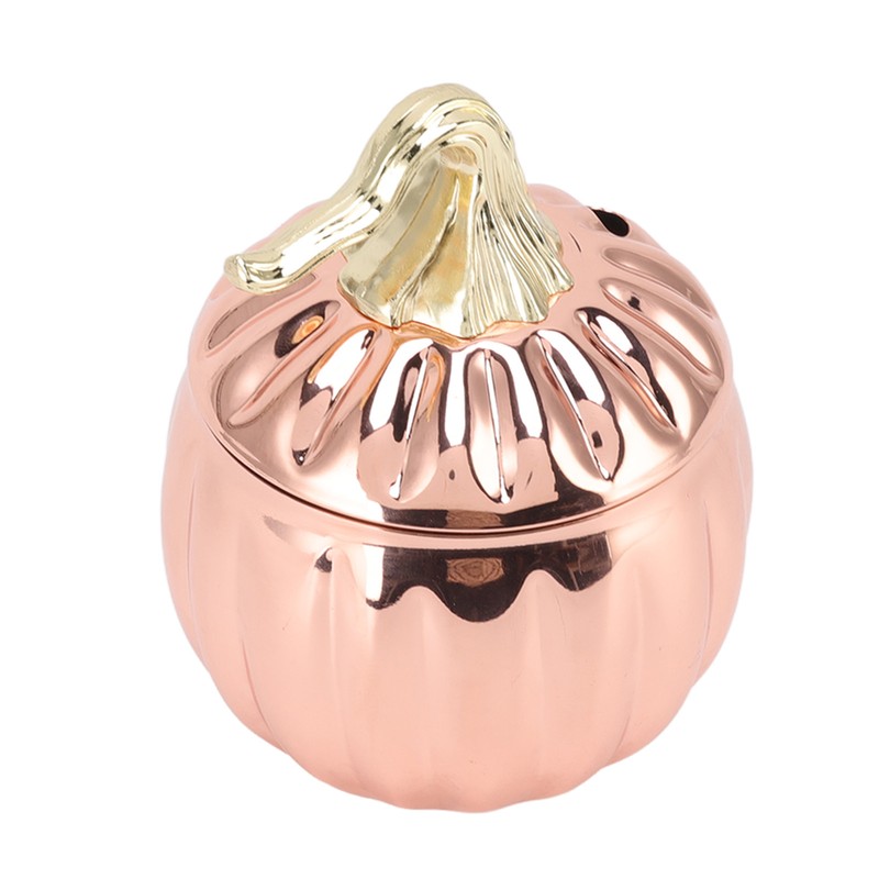 Pumpkin Wine Glass Pumpkin Shaped Stainless Steel Rose Gold Wine