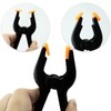 16-Piece Nylon Spring Clamps, Plastic Heavy Duty Grip Clips Set-8pcs
