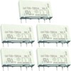 5-Pack CAT700-TBR24 Relays - 24VDC 6A/250VAC 5-Pin SPDT Relay Set
