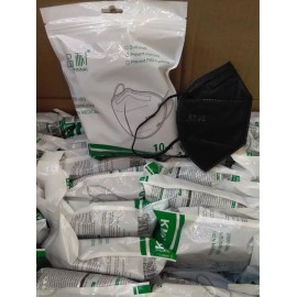 Face Mask 50 Pz Kn95 Negro Original