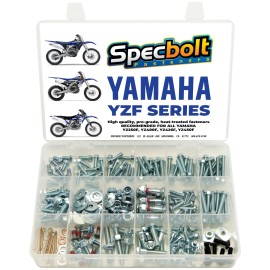 SPECBOLT Yamaha Bolt Kit For YZ450F YZ250R WR250F WR450F Specbolt plastics engine brake..