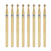 sourcing map 8pcs 120-140 Grits Diamond Grinding Bit 2mm Ball