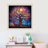5D Diamond Painting Tree of Life, Colourful Magic Tree Diamond