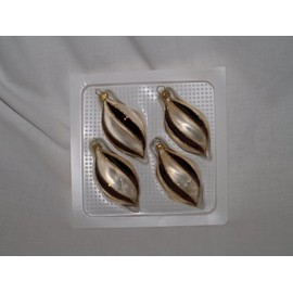 Jingle Bells Lauscha Christmas Tree Bauble Twisted Shape Romantic