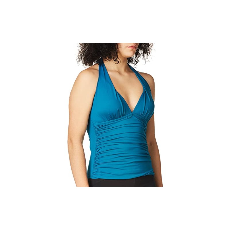 La Blanca Island Goddess Halter - Traje de baño Tankini