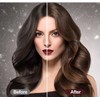 CAFÉ- Shampoo Tinte Instantáneo Para Cabello, Castaño, Con Extracto de