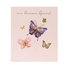 UK Greetings Mother's Day Card With Envelope - Butterfly Design