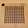 Mini Square Wooden Kongfu Tea Water Storage Serving Tray