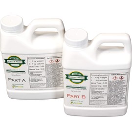 2 Part Polyurethane Casting Resin - Easy to Tint and Pigment - 3 Minute Gel time - ~15 Minute demold time - Semi Rigid Plastic Feel - 70 Shore D Hardness (2 lb kit (32 oz kit))