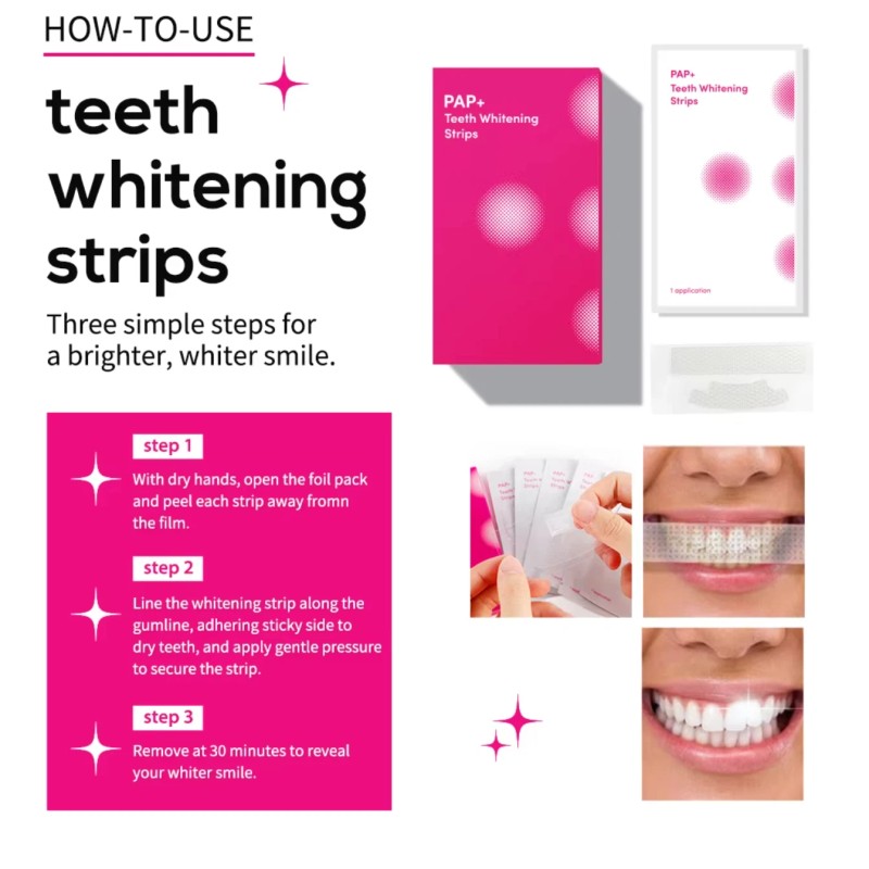 Glory Smile PAP+ Teeth Whitening Strips