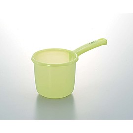 JapanBargain 3040, Japanese Plastic Water Ladle Bath Ladle Dipper Green Color, Made in Japan (1, Green)