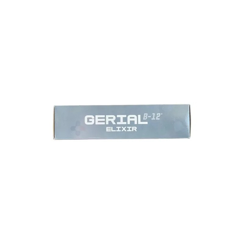 Gerial B-12 Elixir Suplemento Alimenticio Vitaminas 340 Ml Sabor Sin