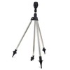 360 Degree Rotating Tripod Sprinkler, Stainless Steel Plastic Adjustable Watering
