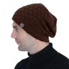 Winter Hats for Men - Wool Blend Water-Resistant Beanie -