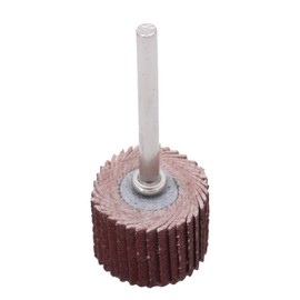 10pcs 120# Grit Dia 12mm Grinding Sanding Sandpaper Polishing Flap Wheel Disc Brush Head with 3mm Shank Mandrel Set for Dremel Rotary Tools