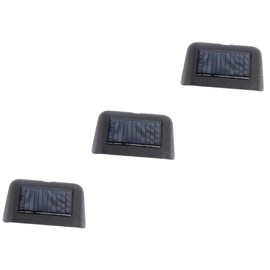 ULTECHNOVO 3pcs Car Thermometer Clock Analog Dashboard Clock Temperature High Precision Easy Install Car Accessory