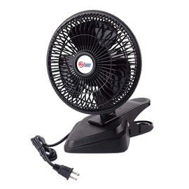 TN TONNY Convertible 6-Inch Desk & Clip on Fan Two Quiet Speeds, Household Table Clip on Fans AC Personal Desktop Fans with 6 Feet Cord, Ideal for The Home, Office, Dorm, Black