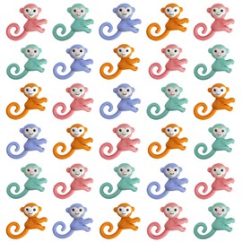 Ranvi 36 PCS Monkey Eraser, Hanging Pencil Eraser, Classroom Reward, Student Stationery, Party Decoration Gift