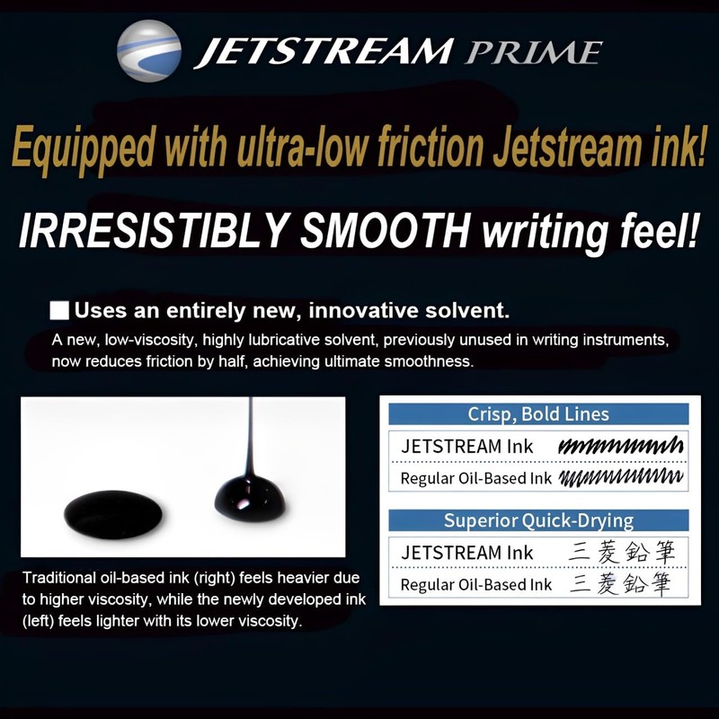 Mitsubishi Pencil 3 Color Ballpoint Pen Jetstream Prime 0.5mm (Beige