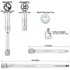 KAIFNT K202 Spark Plug Tool Set, Magnetic 9/16" Swivel &