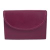 Small wallet LEAS, Genuine Leather, red - ''LEAS Mini-Edition''