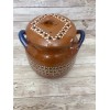 Olla de Barro con tapa Terracota Bean Soup Pot with