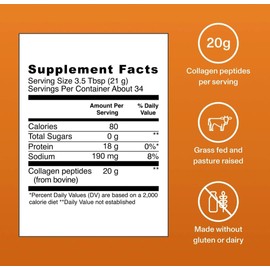 Vital Proteins Collagen Peptides Powder, Salted Caramel, 25.7 0z