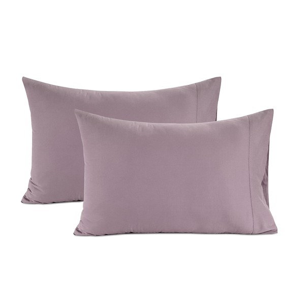 Lane Linen 100% Organic Cotton King Size Pillow Cases Set