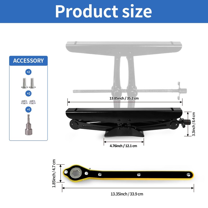 LCGAOYA RV Step Stabilizer Kit, Suitable for 5th Wheels RV,