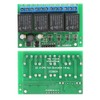 Relay Module, 4 Channel Flip Flop Relay Module 6-24VDC Low