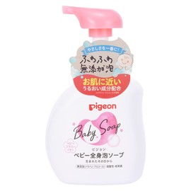 Pigeon Baby Whole Body Foam Soap 500 ml - Baby Flower Scent