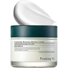 Pyunkang Yul Calming Moisture Barrier Cream Instantly Soothes Sensitive Skin, Hyaluronic Acid & Ceramide for Hydration, Vegan, Korean Skincare (3.4 Fl. Oz, 50ml)