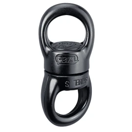 Petzl P58 S Ball Bearing Swivel, Small,Black