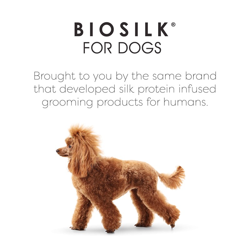 BioSilk for Pets Eco Friendly Detangling Pin Brush for Dogs,