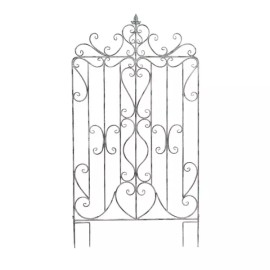 주택 철문 출입문 게이트 입구 장식 단독주택 [흰색] White Iron Front Gate Entrance Decoration for Detached House
