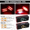 LINKITOM New Submersible LED Trailer Light Kit, Super Bright Fully