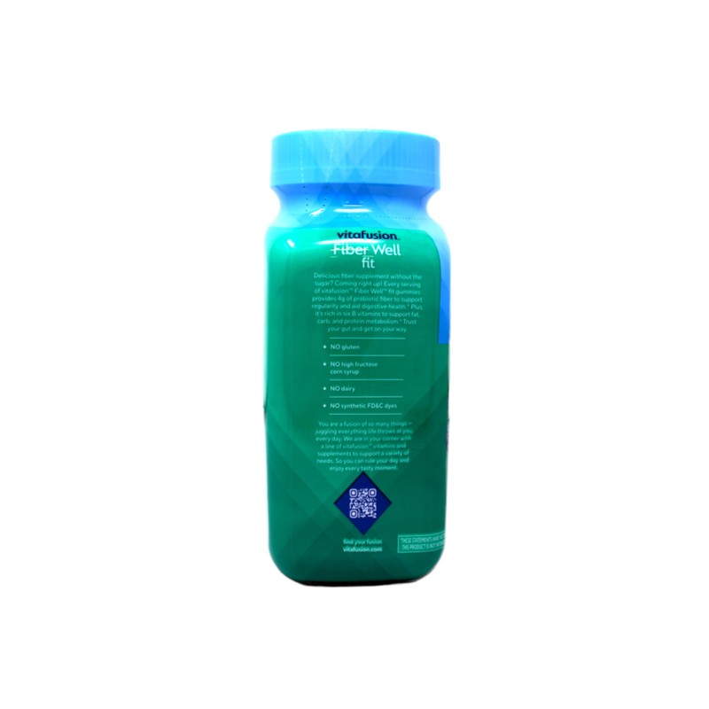 Vitafusion Fiber Well Fit Sugar Free Gummies - 90 ct,