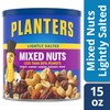 Planters Mixed Nuts, Lightly Salted, 15 Ounce Canister (Pack of