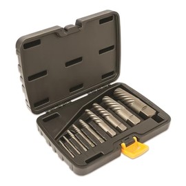 Titan 16082 9-Piece Screw Extractor Set | Includes Sizes #1-#9