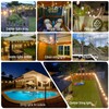 Yuhoolamp 200FT Outdoor String Lights with 60+3 Replaceable S14 Edison
